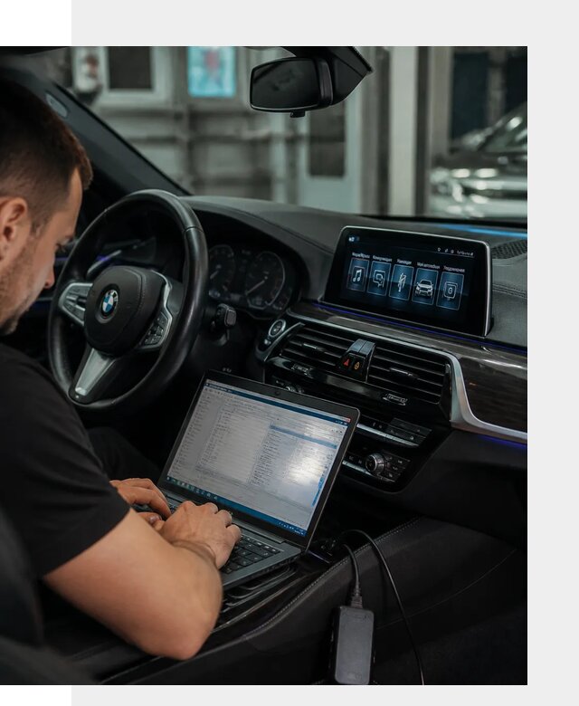 Русификация мультимедиа BMW для авто под ключ в Балтийске