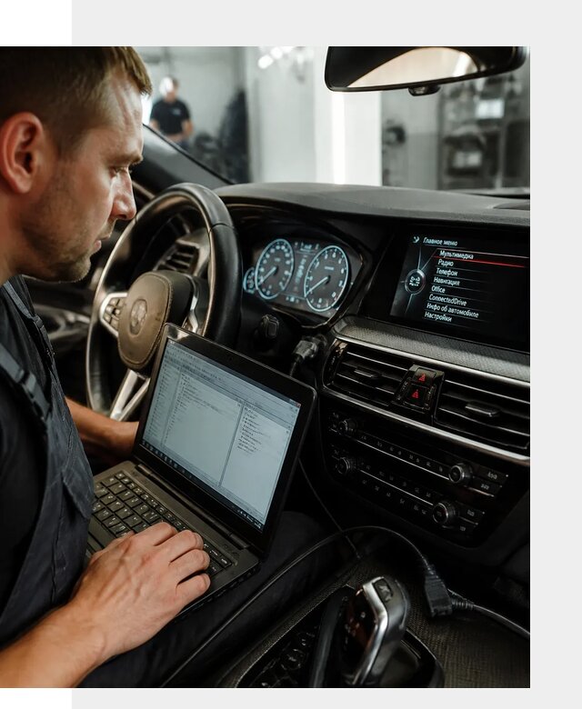 Русификация приборной панели BMW для авто в Балтийске от компании