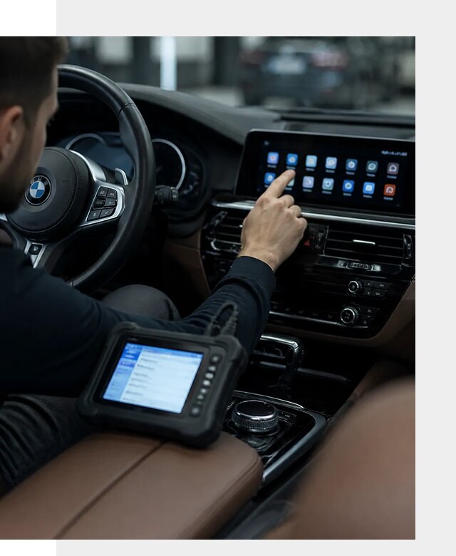 Установка приложений и мультимедиа сервисов BMW в Балтийске