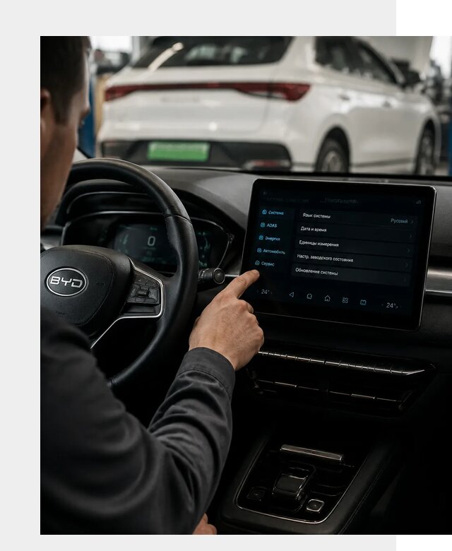 Русификация BYD E2 в Балтийске от 15191 р. | ФастМобиль-Блт под ключ
