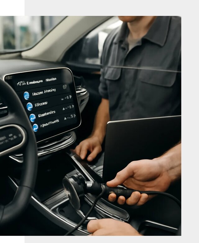 Установка приложений Geely для мультимедиа автомобиля в Балтийске