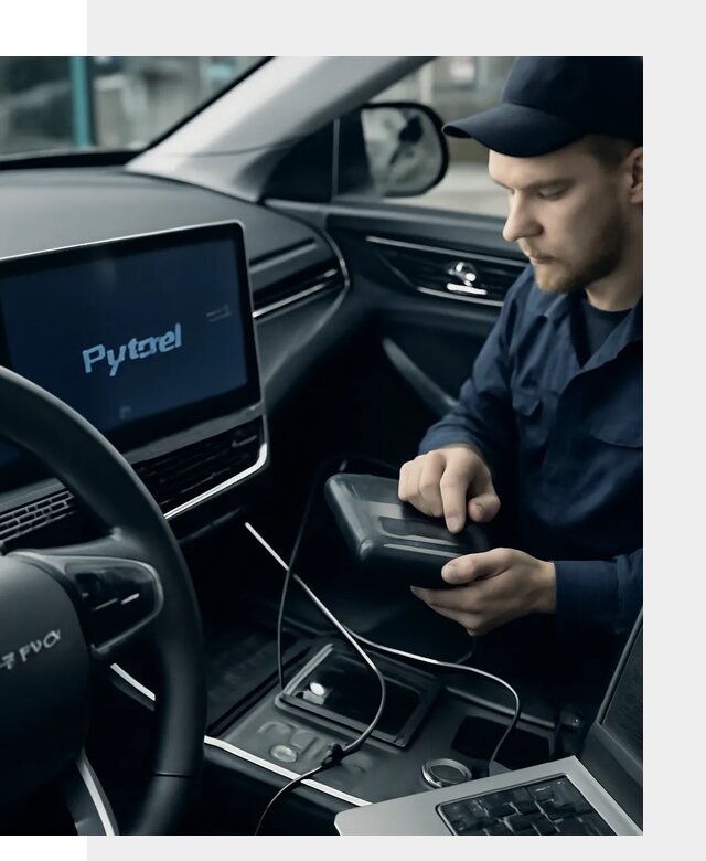 Русификация автомобилей Jetour с адаптацией меню в Балтийске