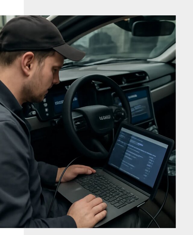 Профессиональная русификация автомобилей Lynk Co в Балтийске