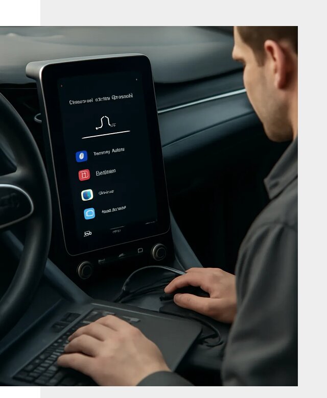 Установка приложений Lynk Co на автомобиль в Балтийске