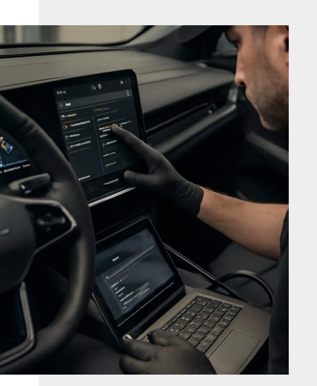Русификация приборной панели Rising автомобиля в Балтийске