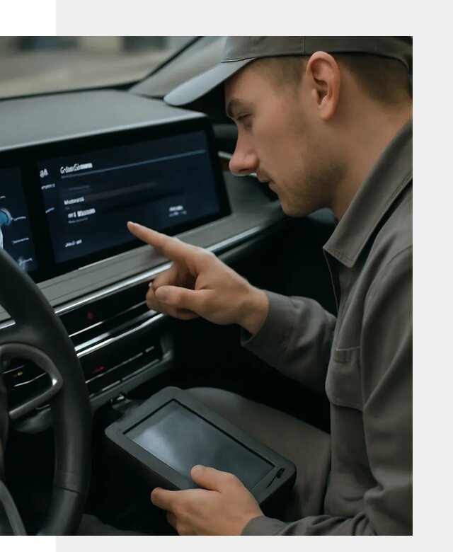 Русификация приборной панели автомобиля Voyah в Балтийске