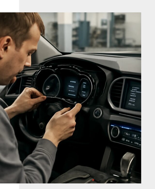 Русификация приборной панели автомобилей Hyundai в Балтийске