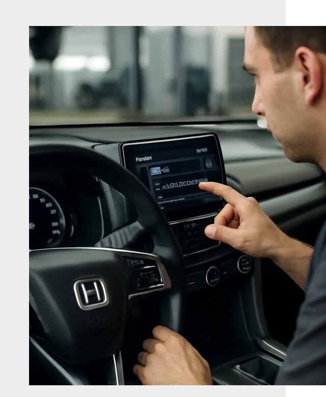 Русификация панели приборов Honda в Балтийске по цене 5098 ФастМобиль-Блт