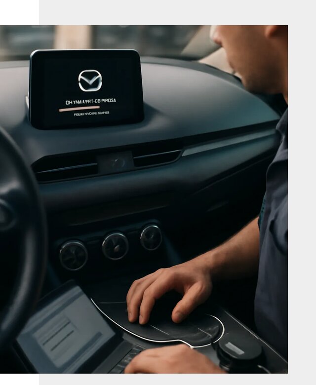 Установка приложений Mazda на мультимедийную систему в Балтийске