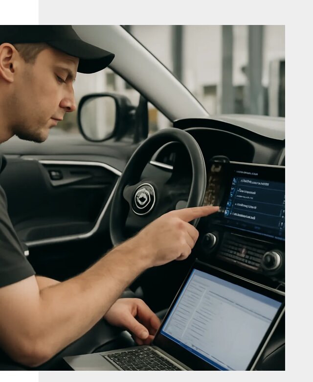 Русификация мультимедиа Toyota для автомобилей в Балтийске