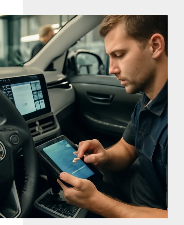 Установка приложений Toyota на мультимедиа в Балтийске